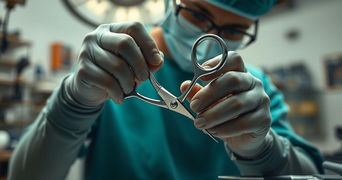 Como Realizar a Manutenção de Tesoura Cirúrgica Curva Quebrada de Forma Eficiente