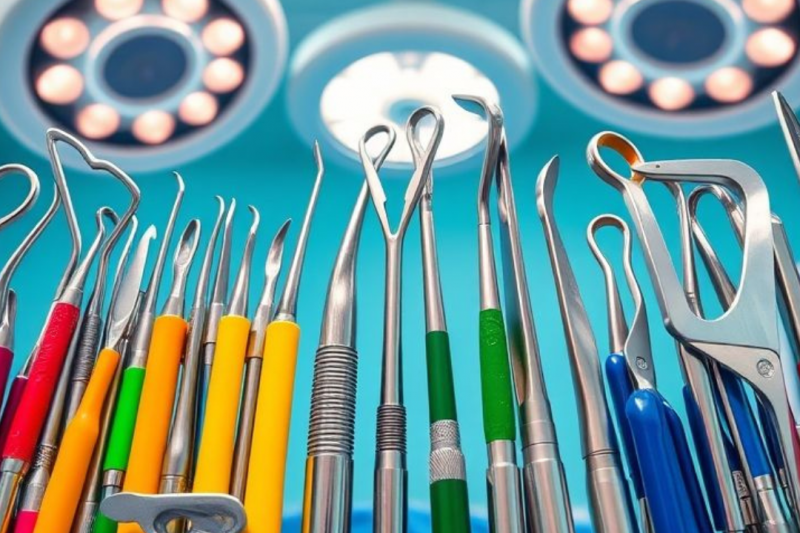 Gravação por Cores em Instrumentos Cirúrgicos: Melhore a Identificação e Segurança